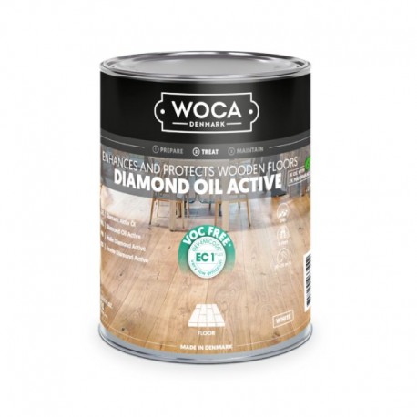 WOCA Diamond Öl Activ weiß 1L -2,5L