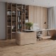 Panama Oak Cognac Wicanders Hydrocork Klick Vinyl mit Kork