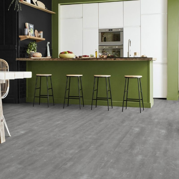 Scratched Cement Grey - Tarkett Essence Rigid 30 Klick