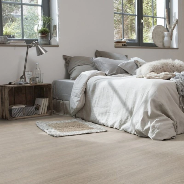 Cool Oak Light Beige - Tarkett Essence Rigid 55 Klick