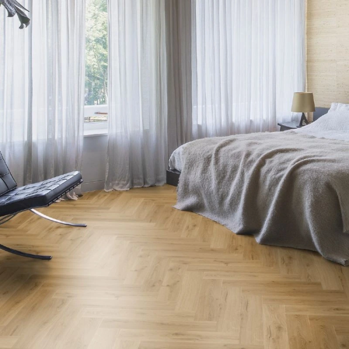 Botanic Smoked Oak - Quick Step Ciro Click Vinyl Herringbone