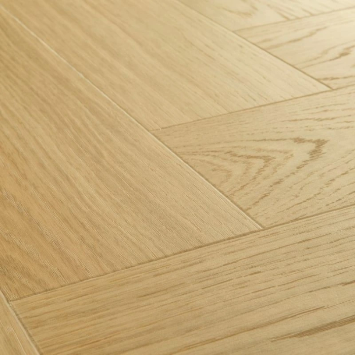Eiche reiner Honig - Quick Step Ciro Klick Vinyl Fischgrät