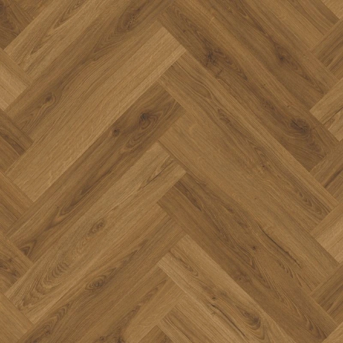 Karamell Eiche botanisch - Quick Step Ciro Klick Vinyl Fischgrät