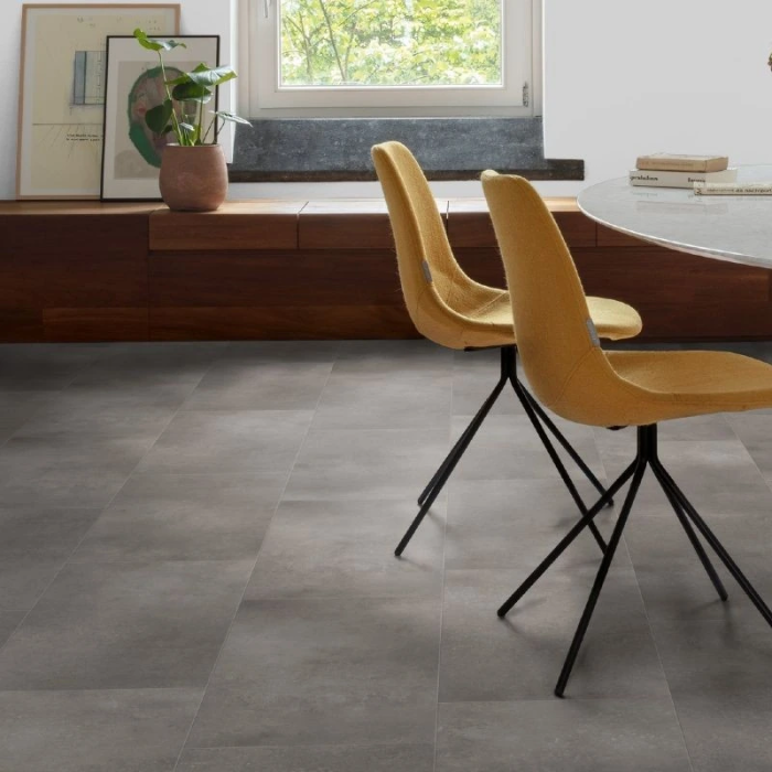 Cloudy Concrete - Quick Step Illume Click Vinyl Tile