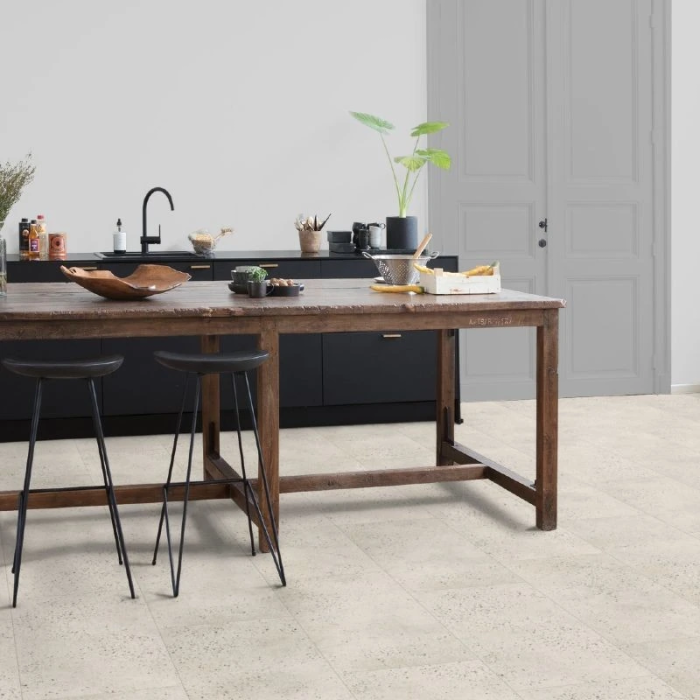 Beton Kieselstein - Quick Step Illume Klick Vinyl Fliese