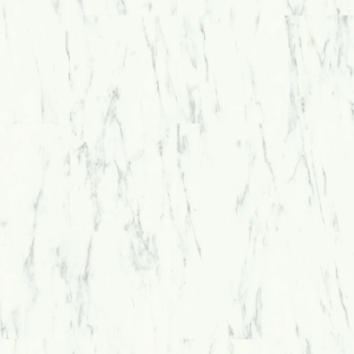 Marmor Carrara weiß - Quick Step Oro Klick Vinyl Fliese