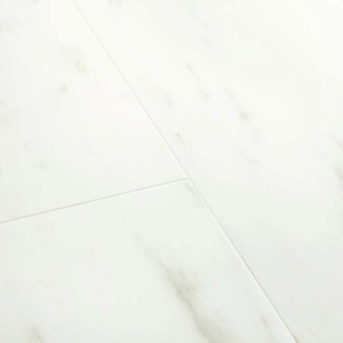 Marmor Carrara weiß - Quick Step Oro Klick Vinyl Fliese