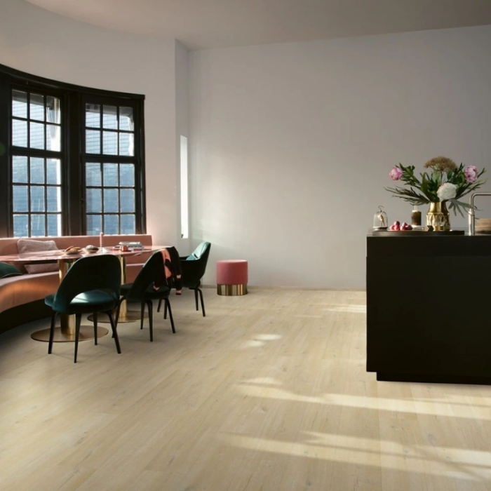 Eiche Leinen greige - Quick Step Fuse Klebevinyl