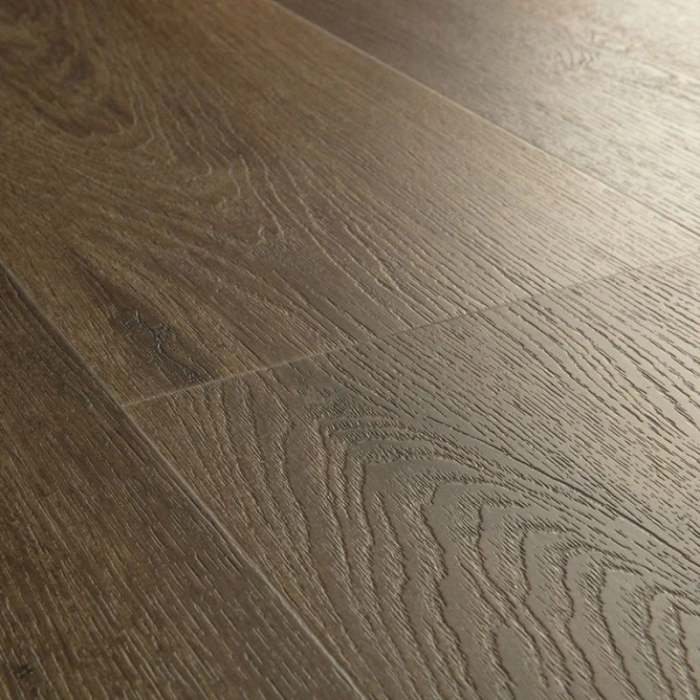 Linen Oak Dark Brown - Quick Step Fuse Glue-down Vinyl