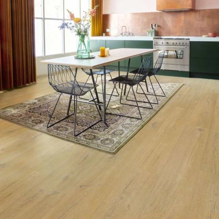 Linen Oak Natural - Quick Step Fuse Glue-down Vinyl
