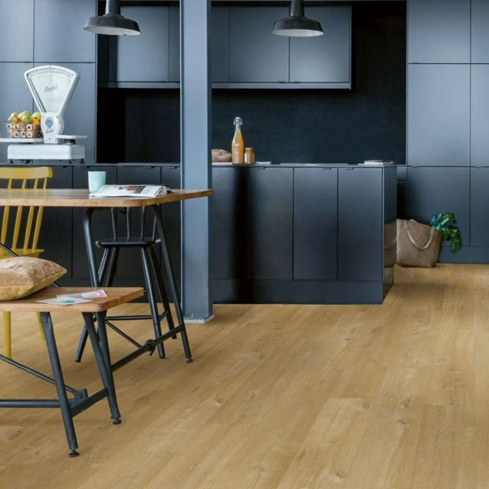 Linen Oak Medium Natural - Quick Step Fuse Glue-down Vinyl