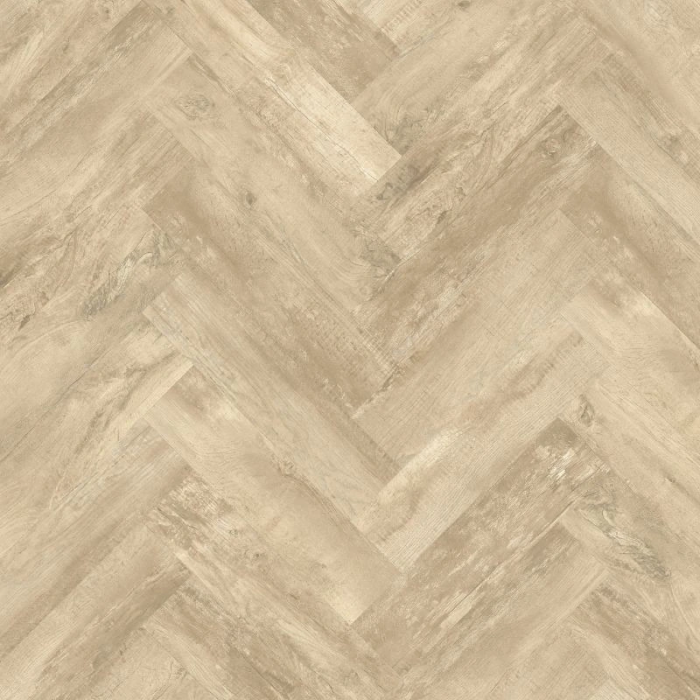 Country Oak 54225 - Moduleo Roots 55 Herringbone Glue-down Vinyl
