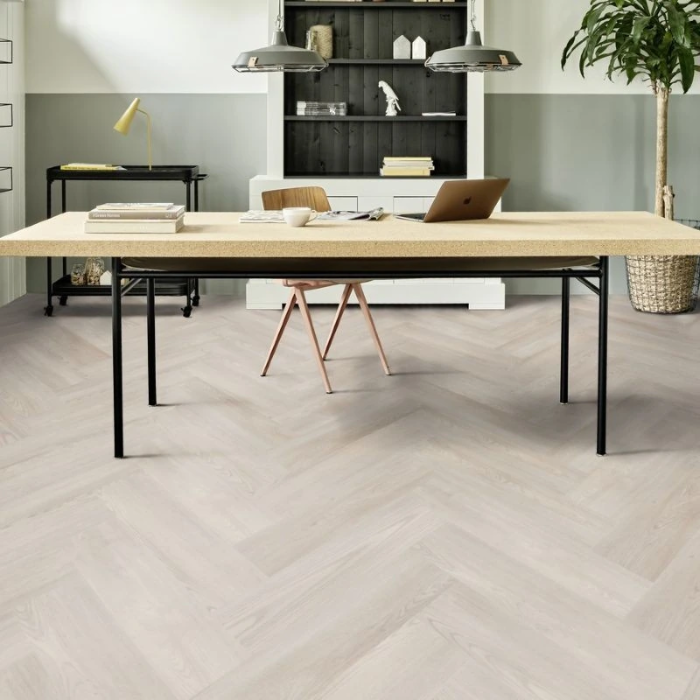 Galtymore Oak 86218 - Moduleo Roots 55 Herringbone Glue-down Vinyl