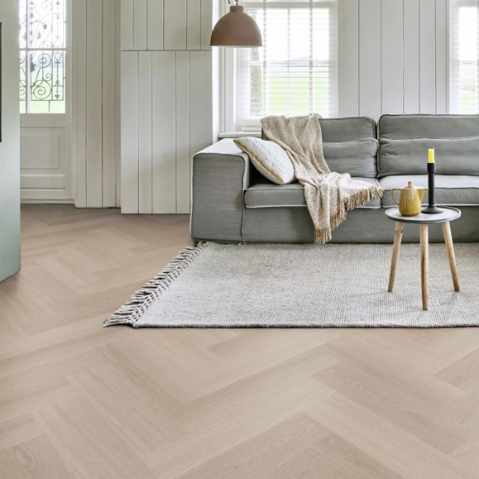 Glyde Oak 22246 - Moduleo Roots 55 Herringbone Glue-down Vinyl