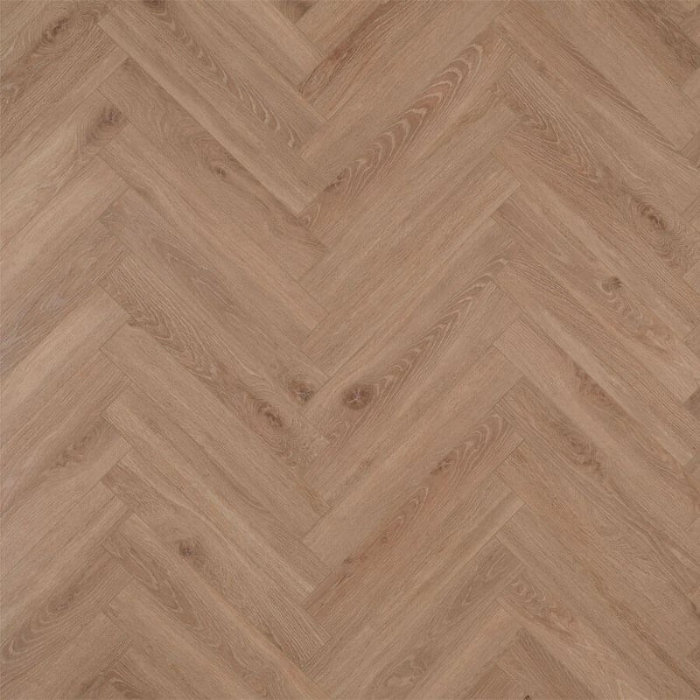Bloom Light Brown - BerryAlloc Chateau+ Herringbone Laminate