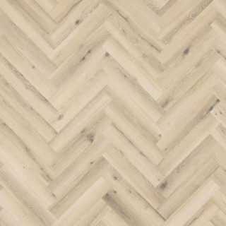 Forest Oak Pistachio Shell - Tarkett iD Inspiration High Traffic 70 Herringbone Glue-Down Vinyl