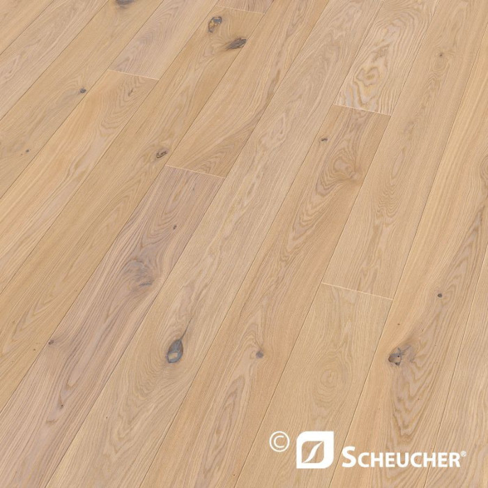 Oak Country Bianca Sanded - Scheucher WOODflor 182 Plank Parquet