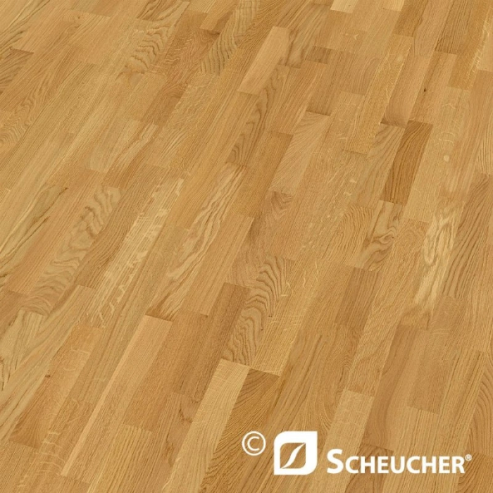Eiche Classic Natura Geschliffen - Scheucher WOODflor 182 Schiffsboden 3-Stab