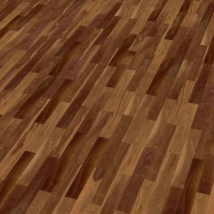 American Black Walnut Struktur Natura - Scheucher WOODflor 182 Ship's Deck 3-Strip