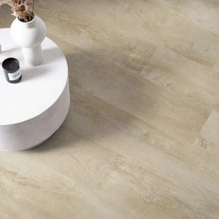 Greige Cottage Oak - Pergo Glomma Pad Pro Click Vinyl