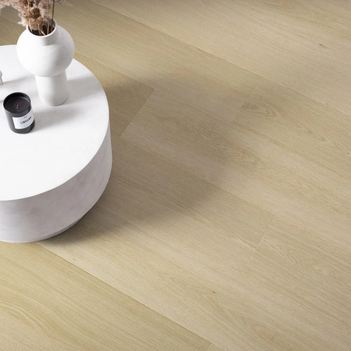 Greige Meadow Oak - Pergo Glomma Pad Pro Klick Vinyl