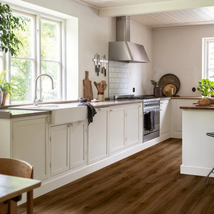 Brown Heritage Oak - Pergo Namsen Pad Pro Klick Vinyl