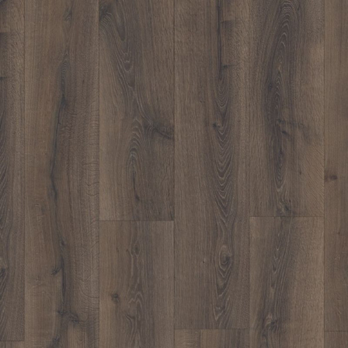 Wüsteneiche dunkelbraun gebürstet - Quick Step Laminat Majestic
