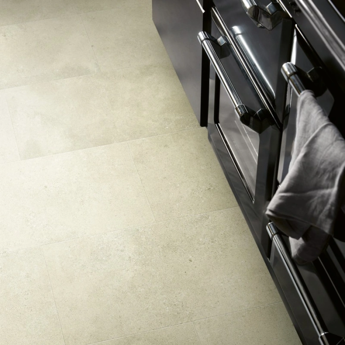 Beige Gritty Stone - Pergo Viskan Pad Pro Click Vinyl
