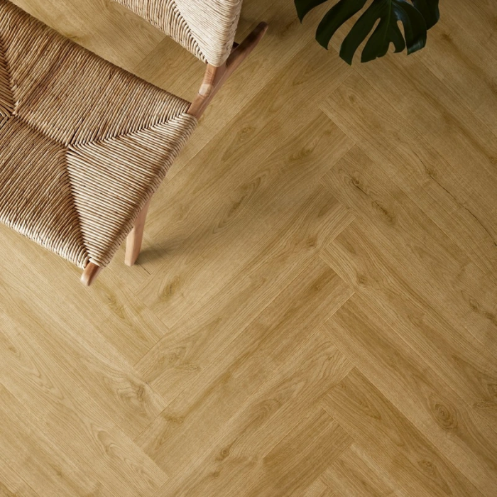 Warm Hill Oak - Pergo Vorma Pad Pro Click Vinyl