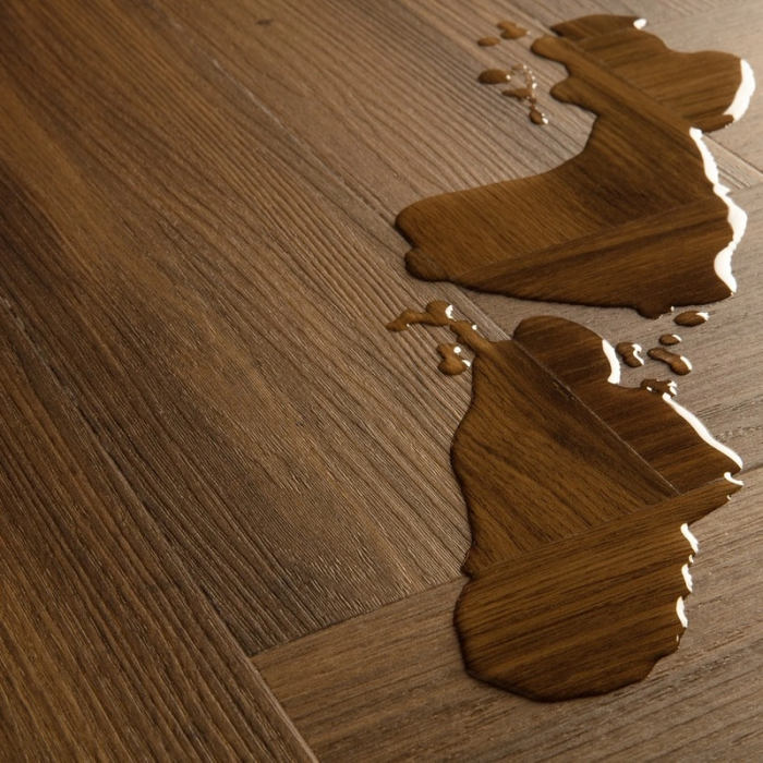 Brown Heritage Oak - Pergo Vorma Pad Pro Click Vinyl