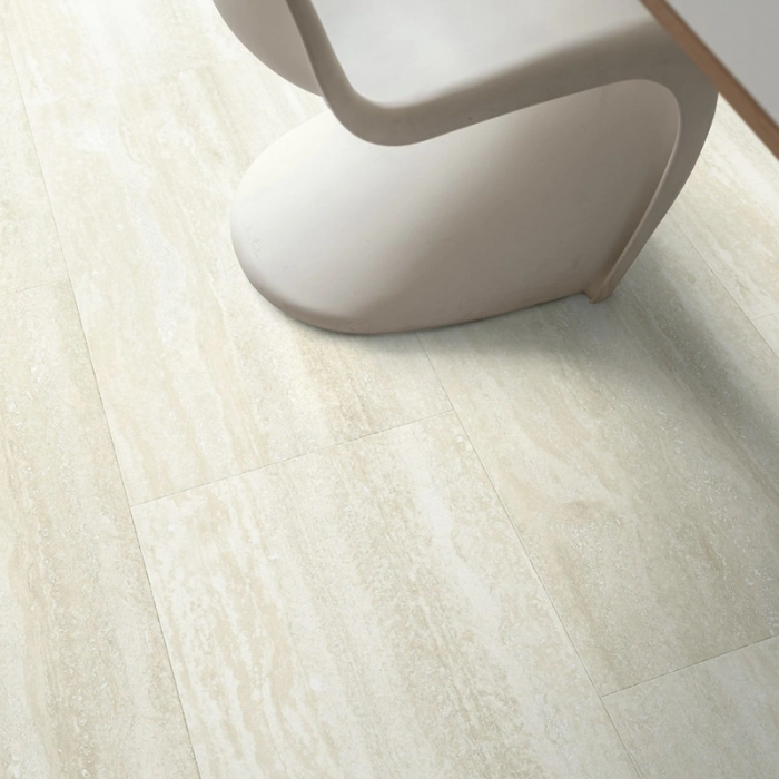 Ivory Travertine - Pergo Isefjord Pad Pro Klick Vinyl