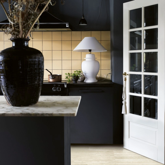 Greige Travertine - Pergo Isefjord Pad Pro Click Vinyl