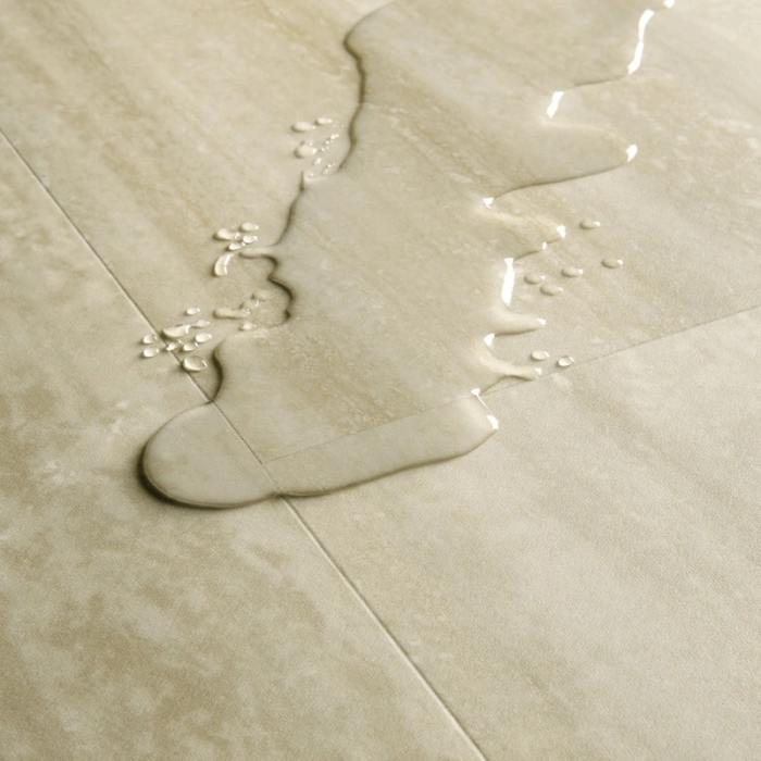 Greige Travertine - Pergo Isefjord Pad Pro Click Vinyl