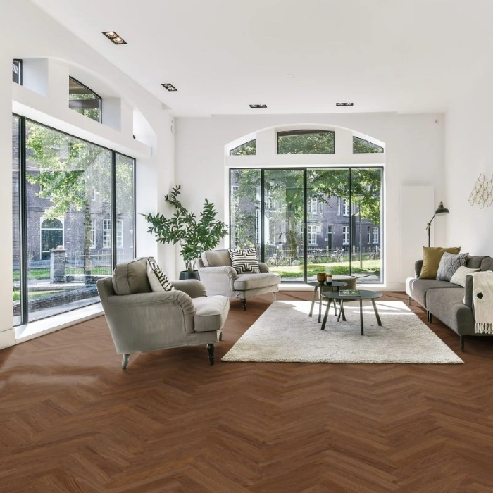 Black Walnut Natur Natura - Scheucher BILAflor 500 2-Layer Parquet