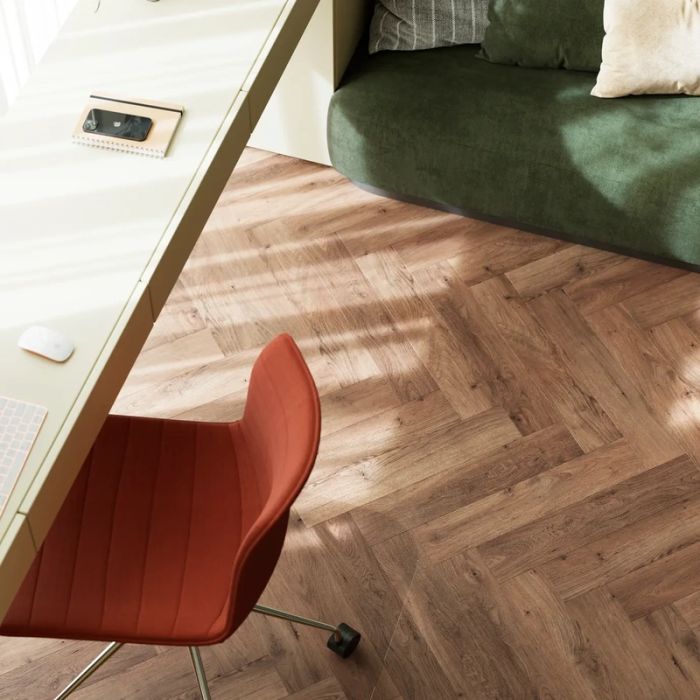 Porto - BerryAlloc Zenn Herringbone Glue-down Vinyl