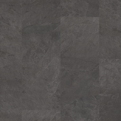 Black Scivaro Slate Pergo Glue Vinyl Tiles Design Floor