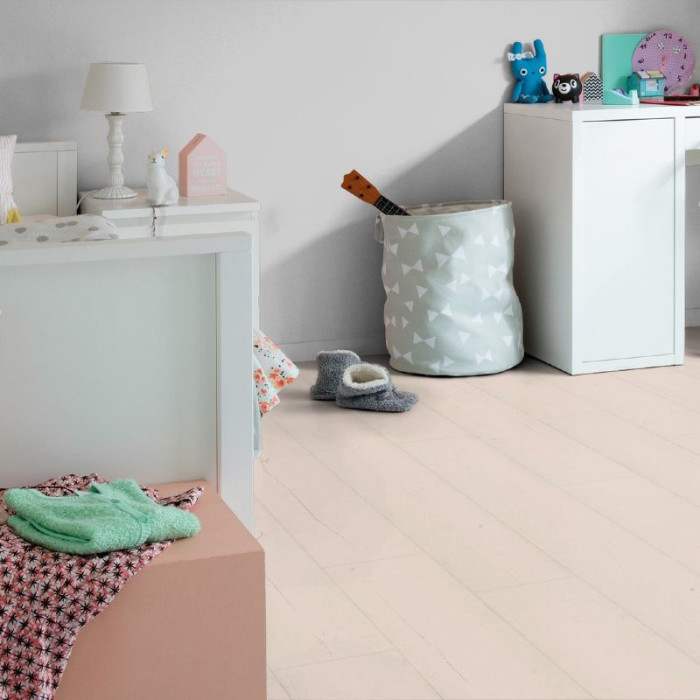 Eiche gestrichen rosé Quick Step Capture Laminat