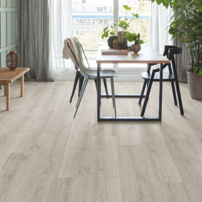 Eiche gebürstet grau Quick Step Capture Laminat