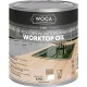 WOCA Arbeitsplatten Öl Pflege - Natural - Weiß - 0,75 L