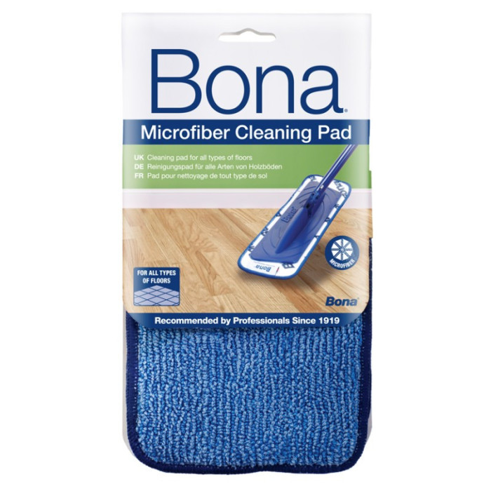 BONA Microfiber Cleaning Pad Blue