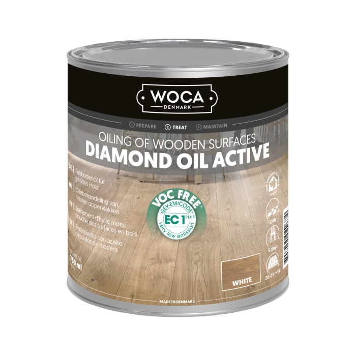 WOCA Diamond Öl Aktiv Weiß