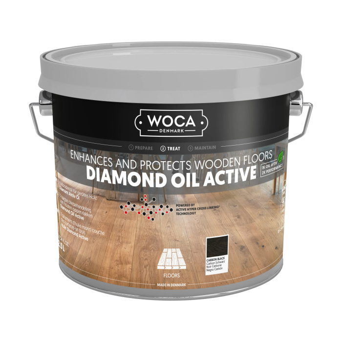 WOCA Diamond Öl Aktiv Carbon Schwarz