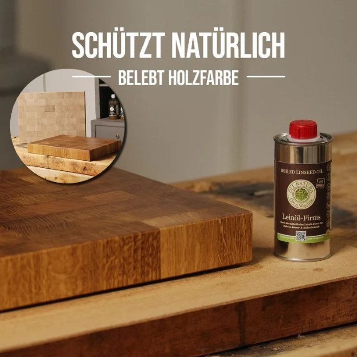 Oli Natura Pflegeset No. 4 mit Leinöl-Firnis