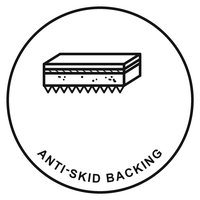 Anti-skid backing