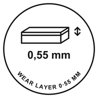 Nutzschicht 0,55 mm