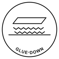 Glue-down